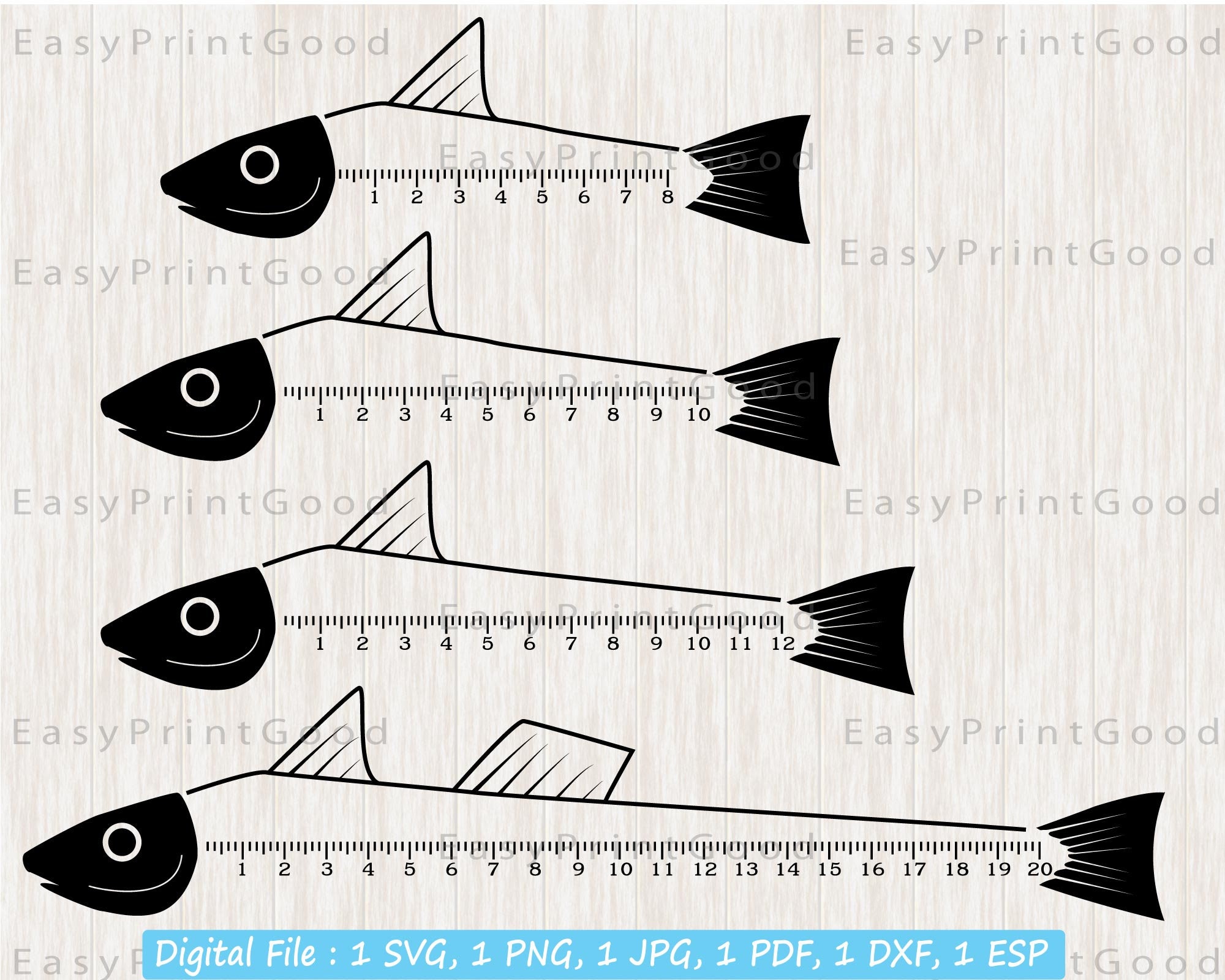 Big Fish Measuring Tape Poster for Sale by Richard529