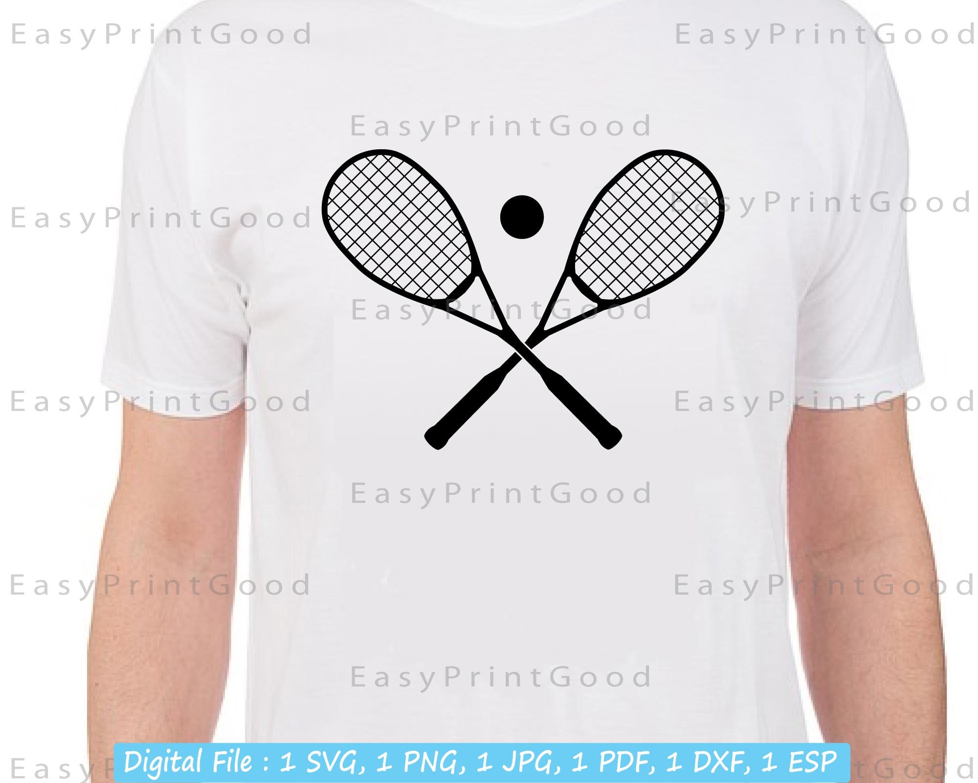 Squash Racket Svg Squash Racquet Clipart Squash Heartbeat Etsy