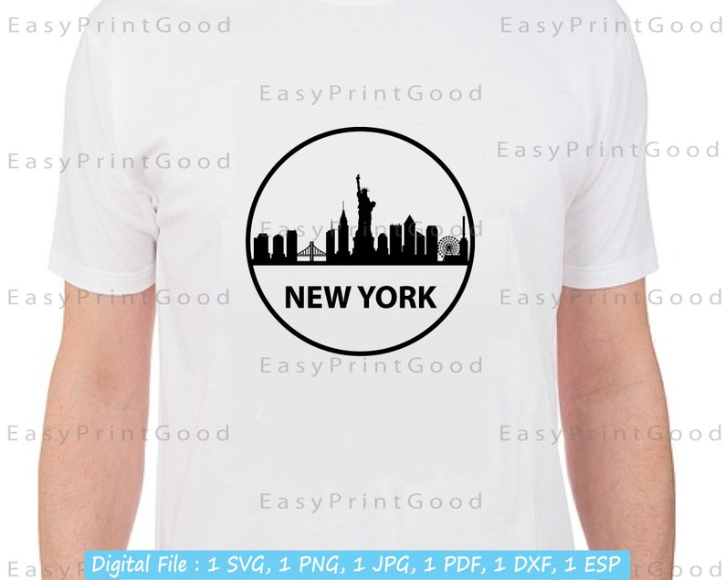 New York Frame Svg Bundle New York City Svg New York Usa Etsy
