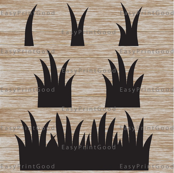 Marsh Grass Stencil Printable
