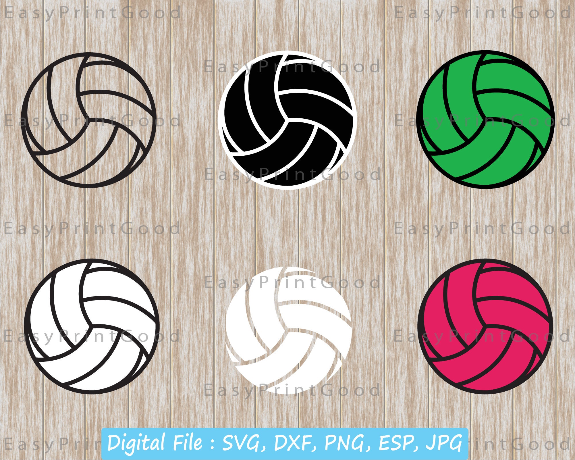 Download Volleyball Svg Volleyball Vector Volleyball Clipart Volleyball Monogram Svg Volleyball Digital Volleyball Silhouette Cut File Cricut