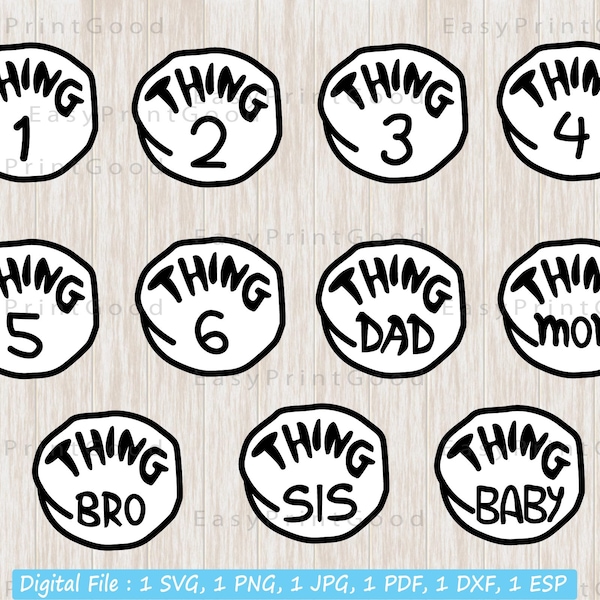 Thing 1 - Etsy