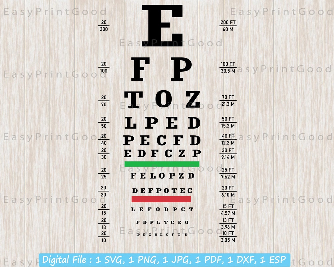 Eye Chart Svg 