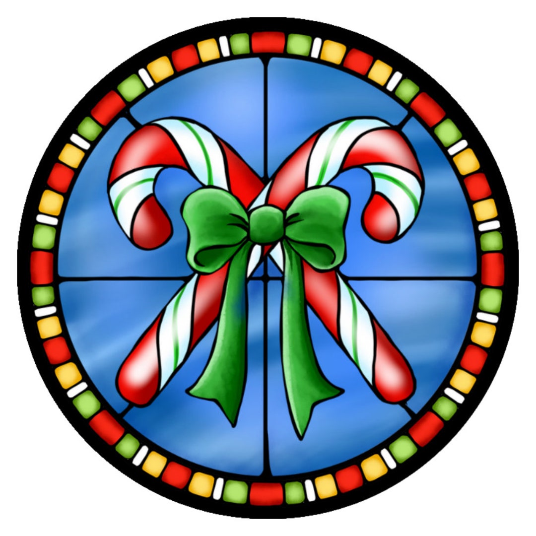 Candy Cane Sign, Christmas Sign, Christmas Decoration Etsy