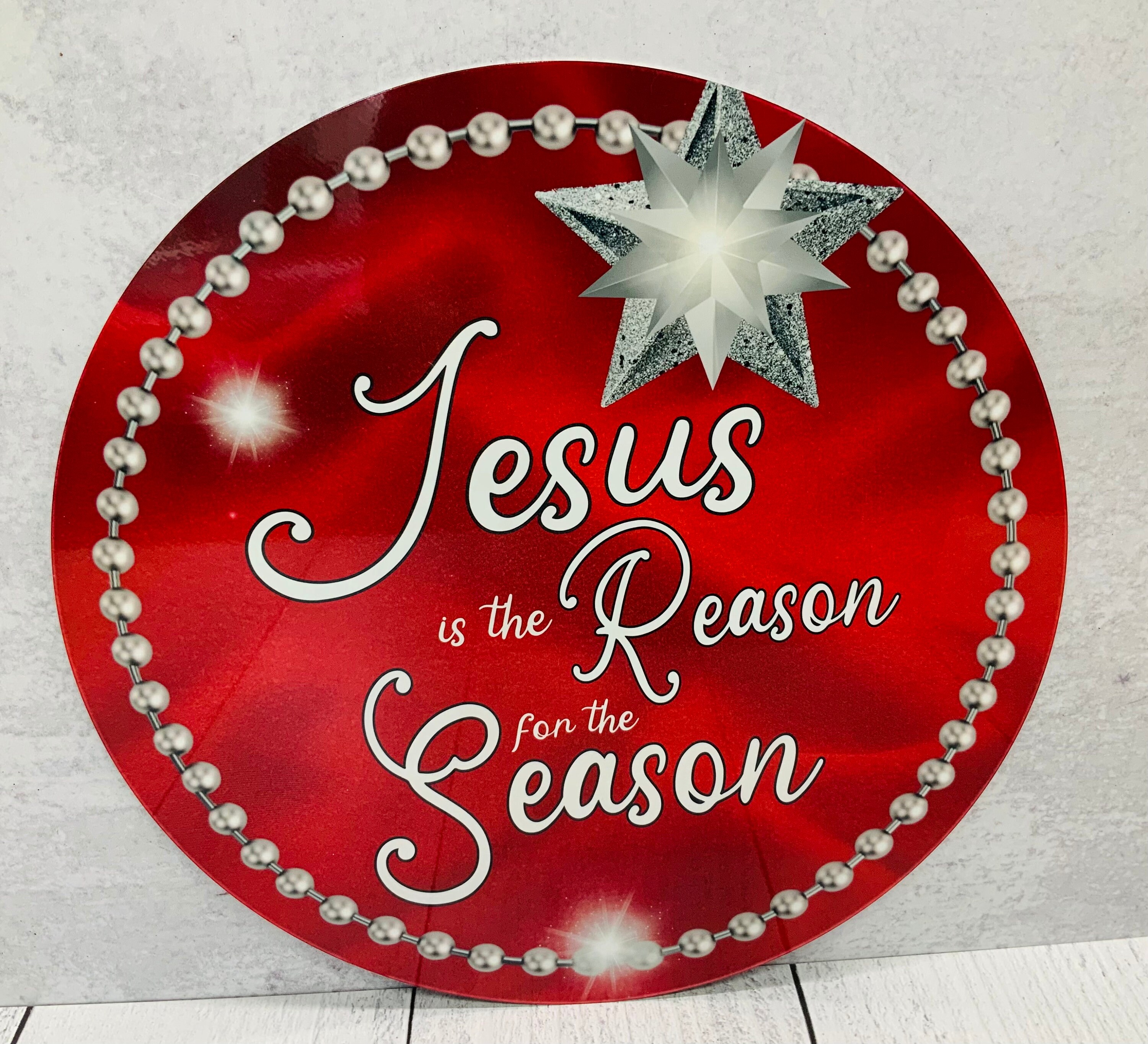 Jesus is the Reason for the Season Sign, Christmas Sign, Christmas De…