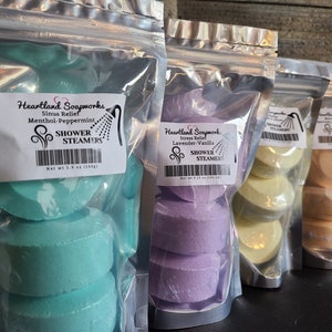 Heartland Soapworks - Shower Steamers/ Aromatherapy / Eco Friendly / Zero Waste