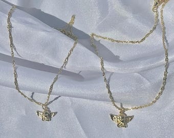 XS/S dainty cherub necklace