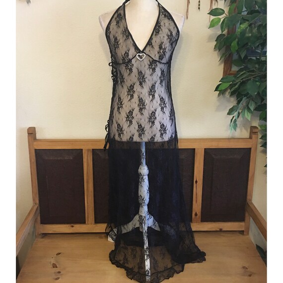 Vintage Fredericks of Hollywood full length gown