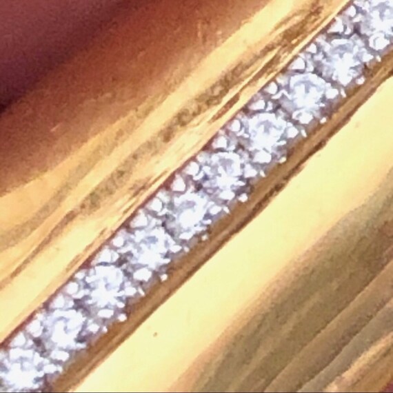 Set of 10 925 SS inlaid cz nail fingertip rings - image 6