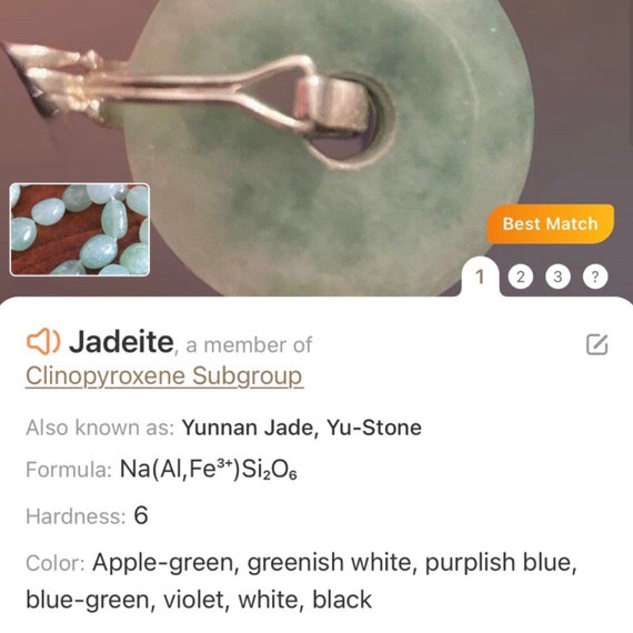 World Wide Imports genuine jadeite polished stone… - image 10
