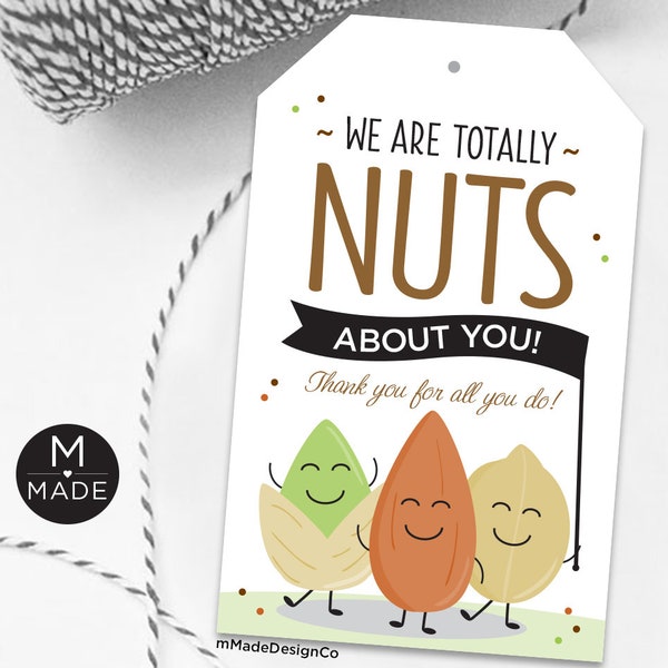 Nuts Teacher Appreciation - Etsy