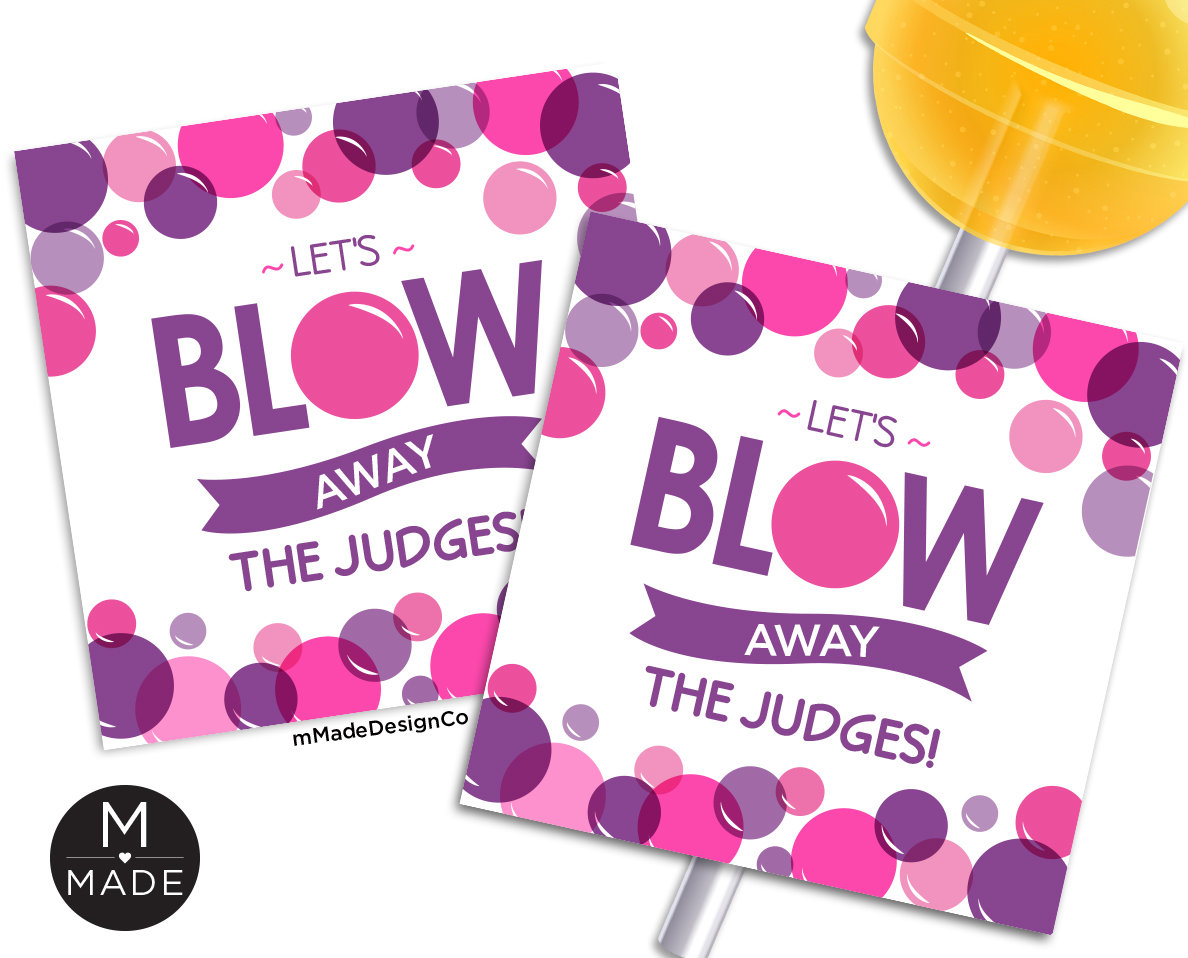 Blow Away The Judges Free Printable Blow Away The Judges Free Printable