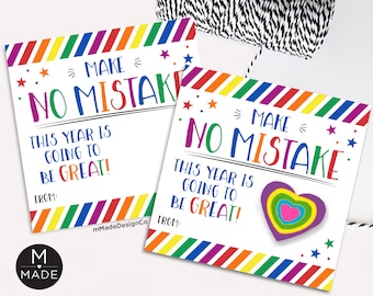 Make No Mistake This Year Is Going To Be Great Eraser Back To School Tag Personalizable Student Gift Meet The Teacher First Day Eraser Gifts