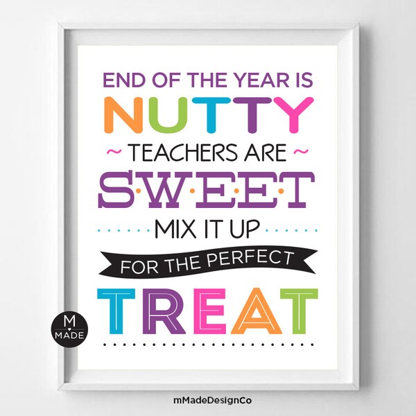 Teacher Appreciation Trail Mix Bar Etsy UK