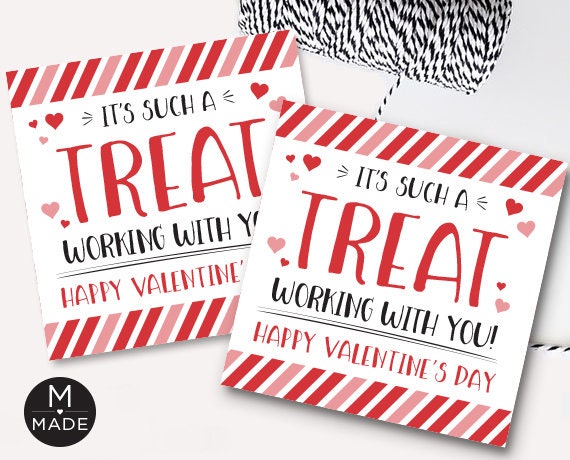Last Minute Valentine's Day Gifts Tags- Teachers, Coworkers, and