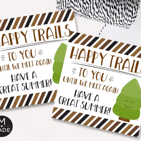 Happy Trails to You - Etsy