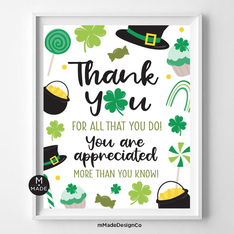 St Patricks Day Desk Sign - Etsy