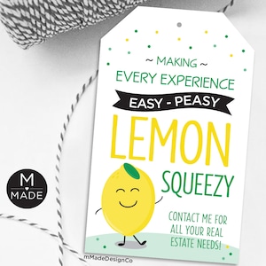 Lemon Real Estate Tags Real Estate Marketing Lemonade Gummies Sour Candy Easy Peasy Lemon Squeezy Summer Real Estate Pop By Summer Promo