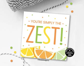 Sei semplicemente il migliore, etichetta regalo con limonata per apprezzamento dei dipendenti, ringraziamento per il personale, apprezzamento del team, estate, lavoro, collega, personalizzabile