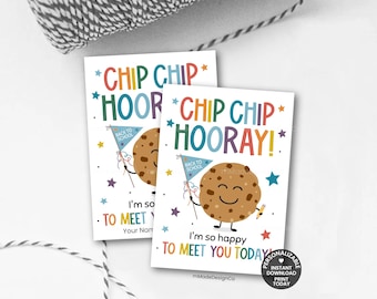 Meet The Teacher Cookie Tags Personalizable First Day Welcome Back To School Happy To Meet You Classroom Gifts Hand Drawn Printable