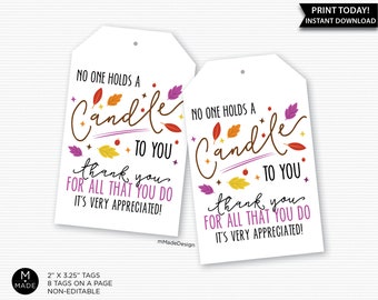 Thank You Pto Tags - Etsy