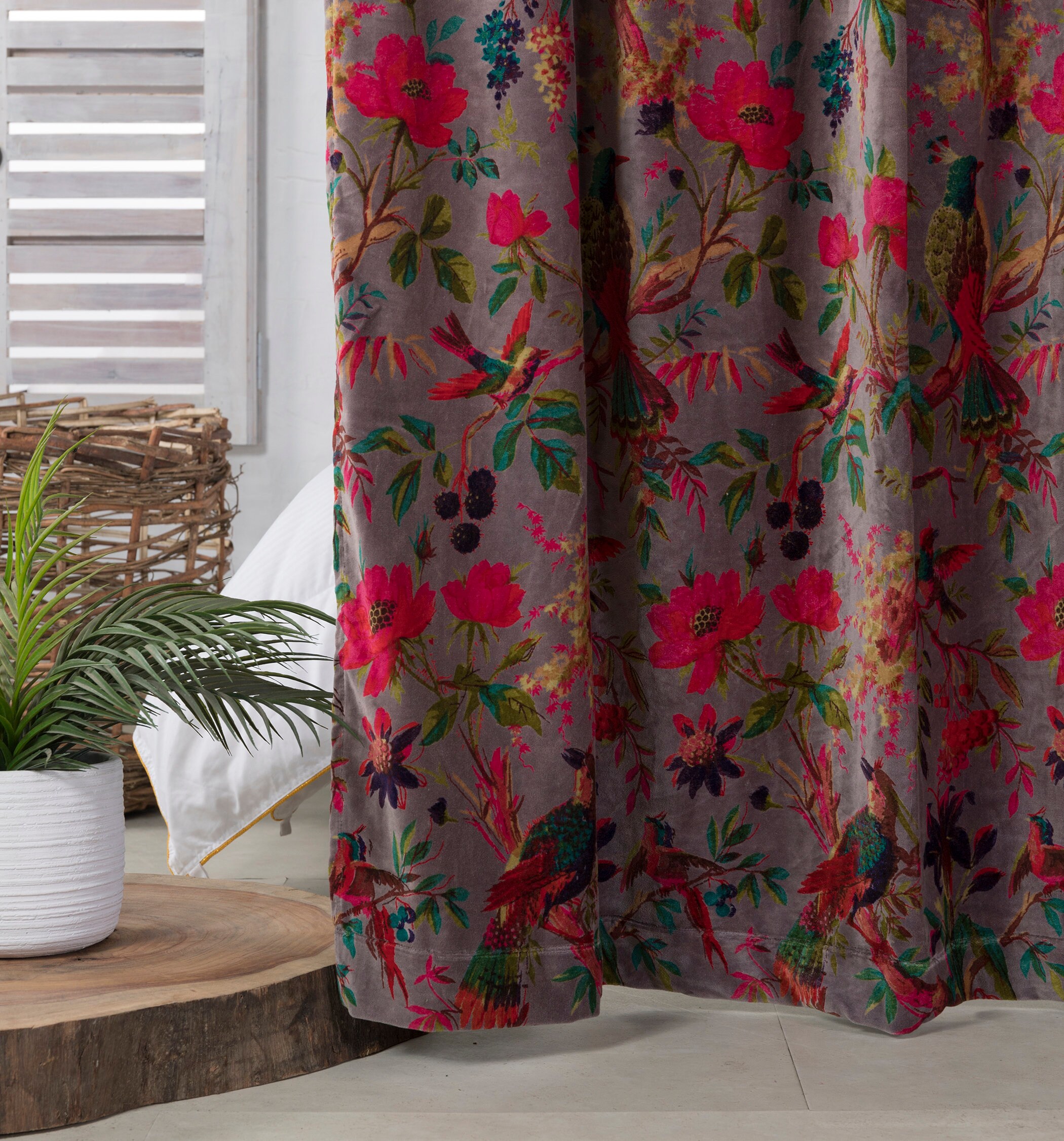 Graue SamtVorhänge Luxus Vorhänge für Wohnzimmer & | Etsy