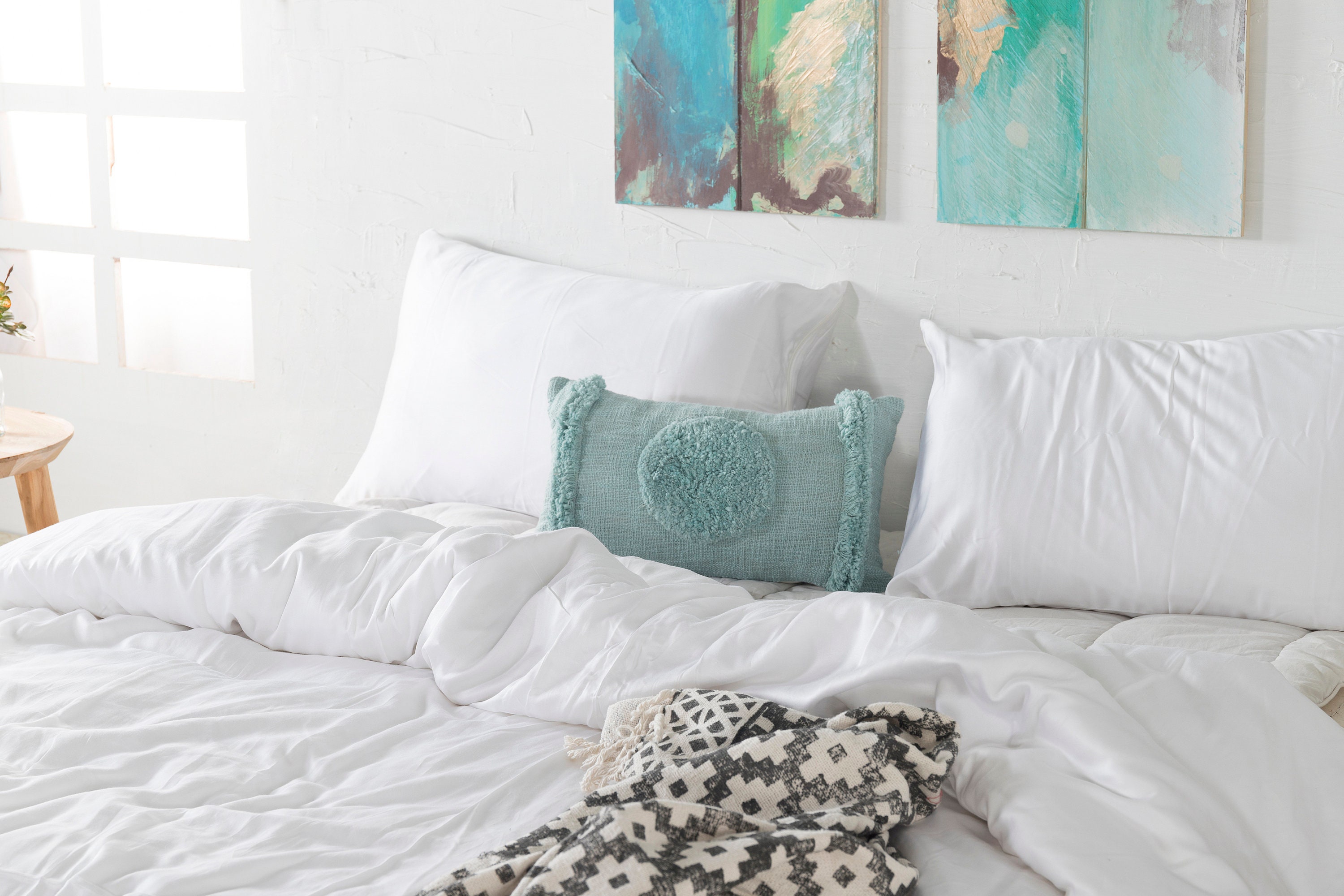 100 Organic Vegan Bamboo Duvet Cover Set Twin Queen King Etsy