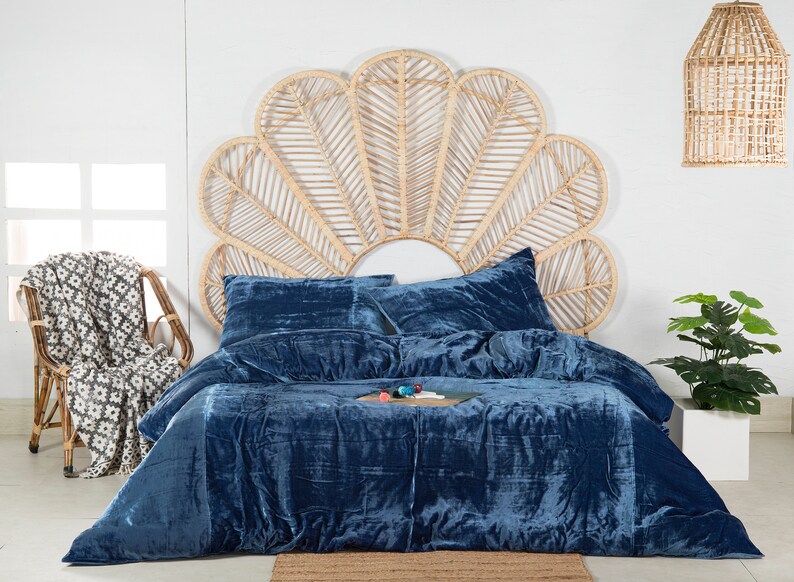 Ultra Luxury Crushed Velvet Duvet Cover 3 Pieces Set Etsy