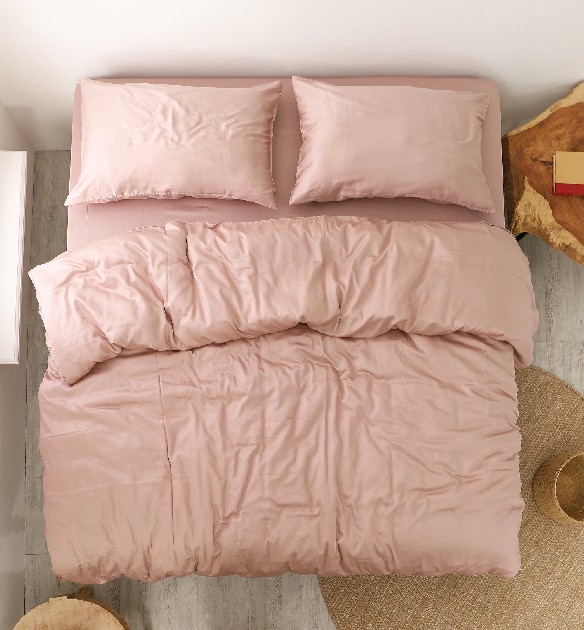 Bamboo Duvet Cover Set Twin Full Queen King Duvet Cover Set Etsy