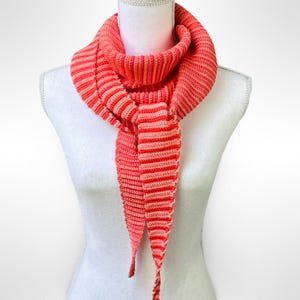 Crochet Pattern - XY Duo Slim Scarf - Mijo Crochet - Crochet Scarf - Wrap