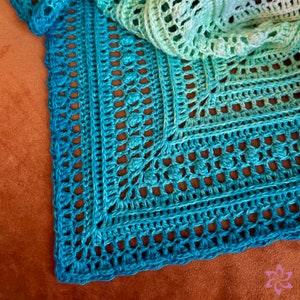 Crochet Pattern Squared Secret Paths Mijo Crochet Crochet Blanket Crochet Square image 5