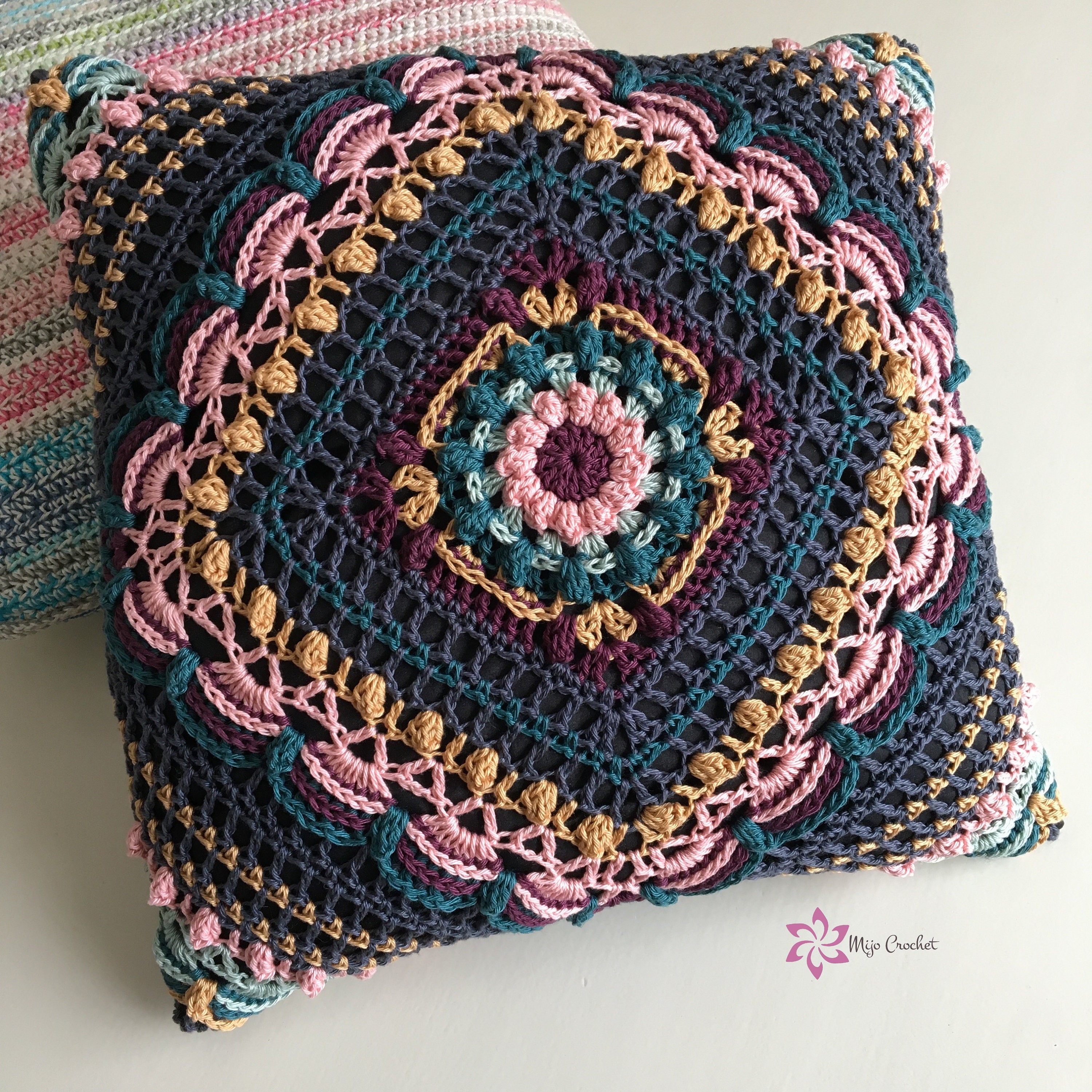 Crochet Pattern Squared Lost in Mijo Crochet Etsy
