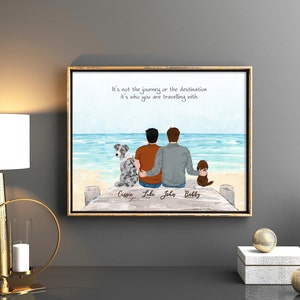 Gay Wedding Gift,LGBT,Custom Portrait, Personalized Print, Portrait for Couple, Wall Art,Anniversary Gift,Wedding,Prints,Christmas Gift,Xmas