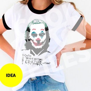Joker Svg - Joker Inspired SVG File - Put on a happy face - Vinyl Digital File - Silhouette Studio DE - Cricut Design Space - Make the Cut
