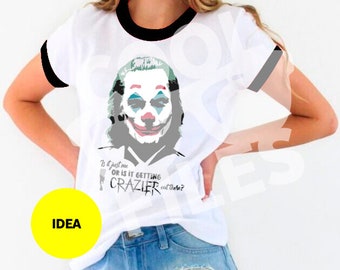 Joker Svg - Joker Inspired SVG File - Put on a happy face - Vinyl Digital File - Silhouette Studio DE - Cricut Design Space - Make the Cut