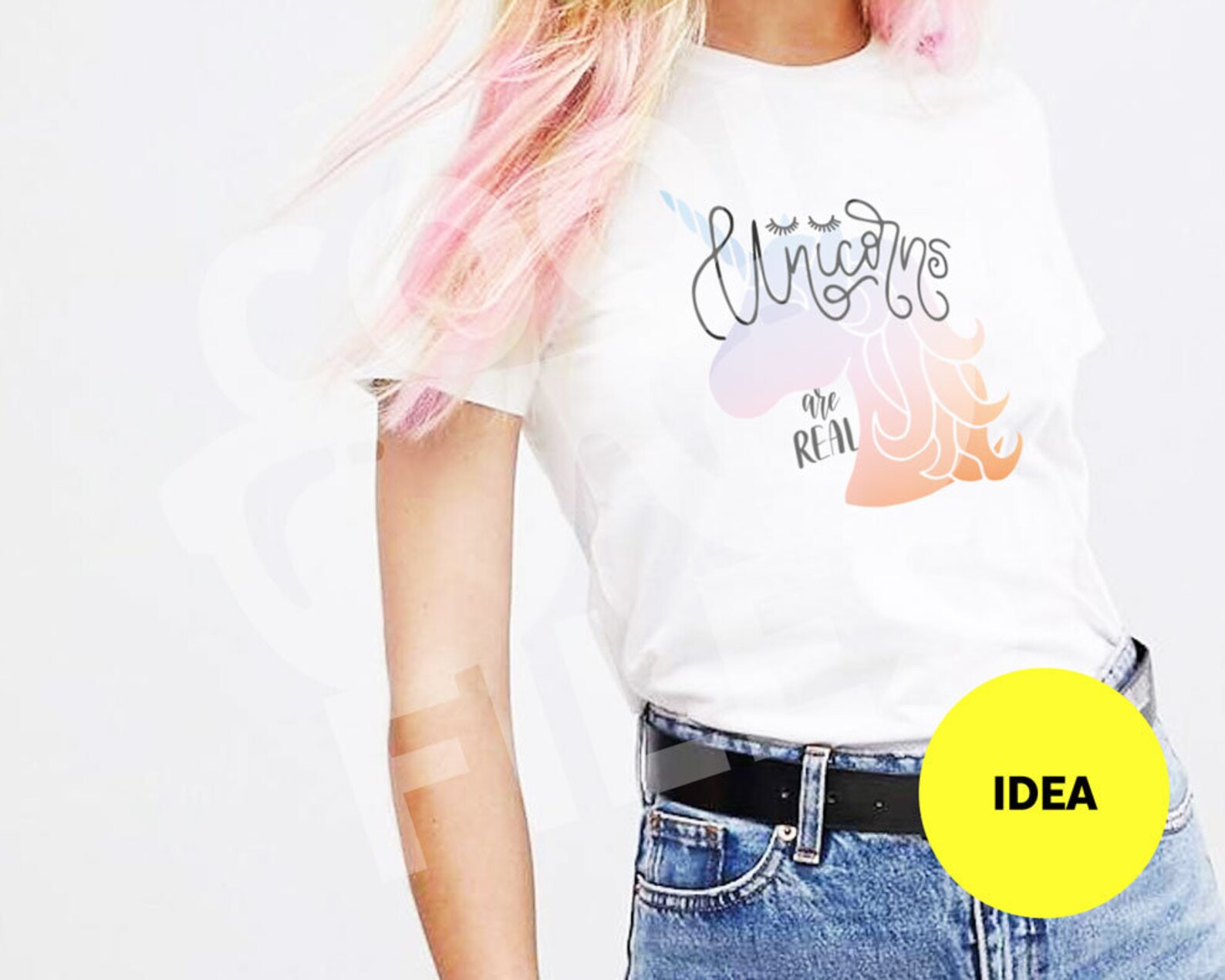 Unicorns Are Real Svg Unicorn Tshirt Eye T Shirt Tshirt SVG File