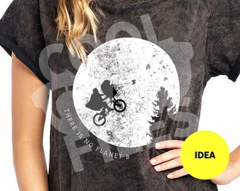 E.T. the Extra-Terrestrial Svg - ET movie t-shirt SVG File - E.T. Sublimation - Vinyl Digital File - Silhouette Studio DE - Cricut Design