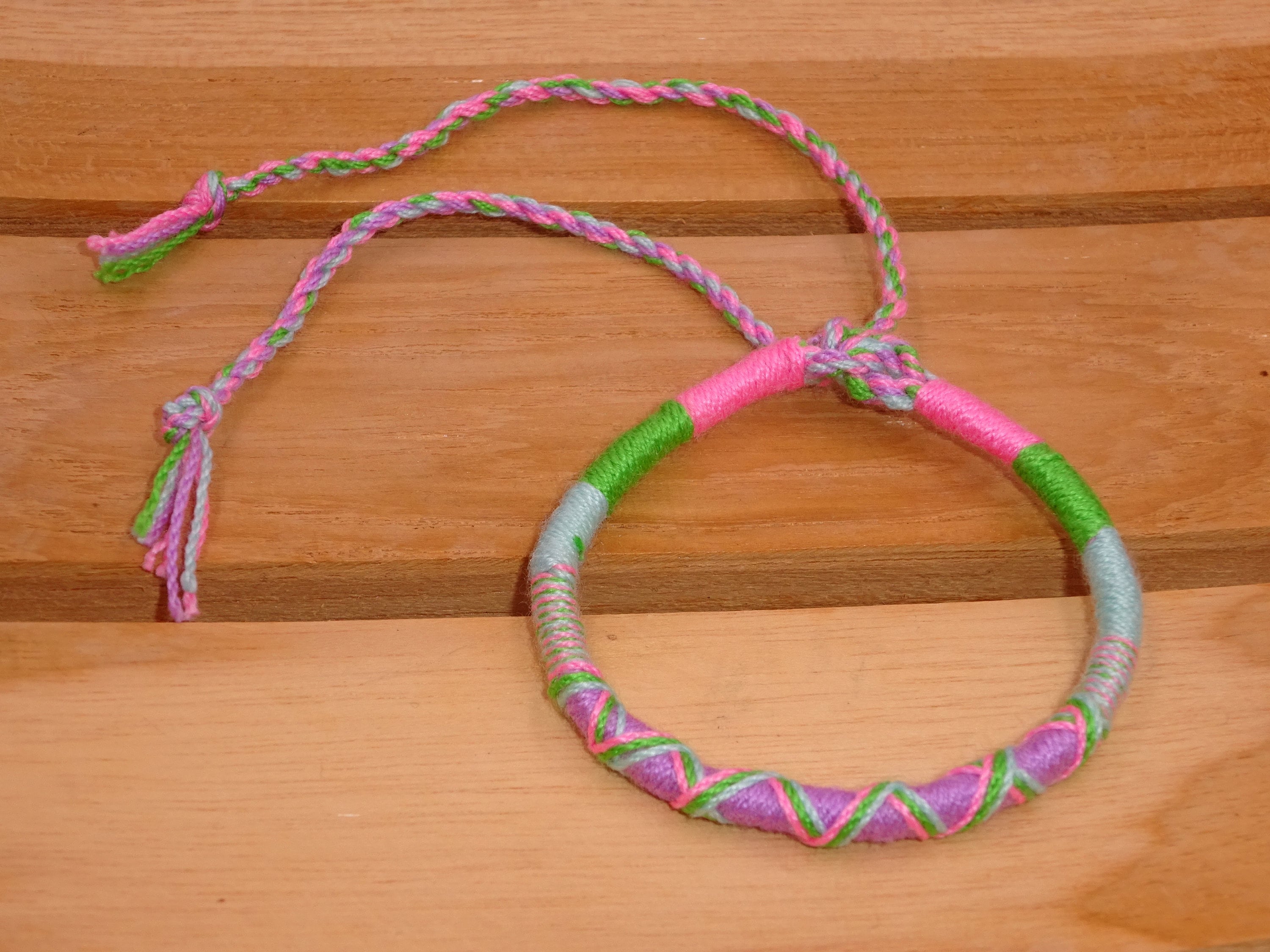 BRACELET BRÉSILIEN ROND en coton bleu,macramé à nouer homme femme enfant EUR 4,99 - FR