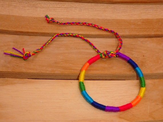 Bracelet amitié rainbow 2