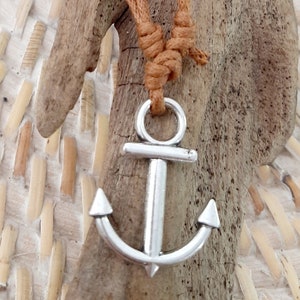 Marine anchor necklace for adults and children