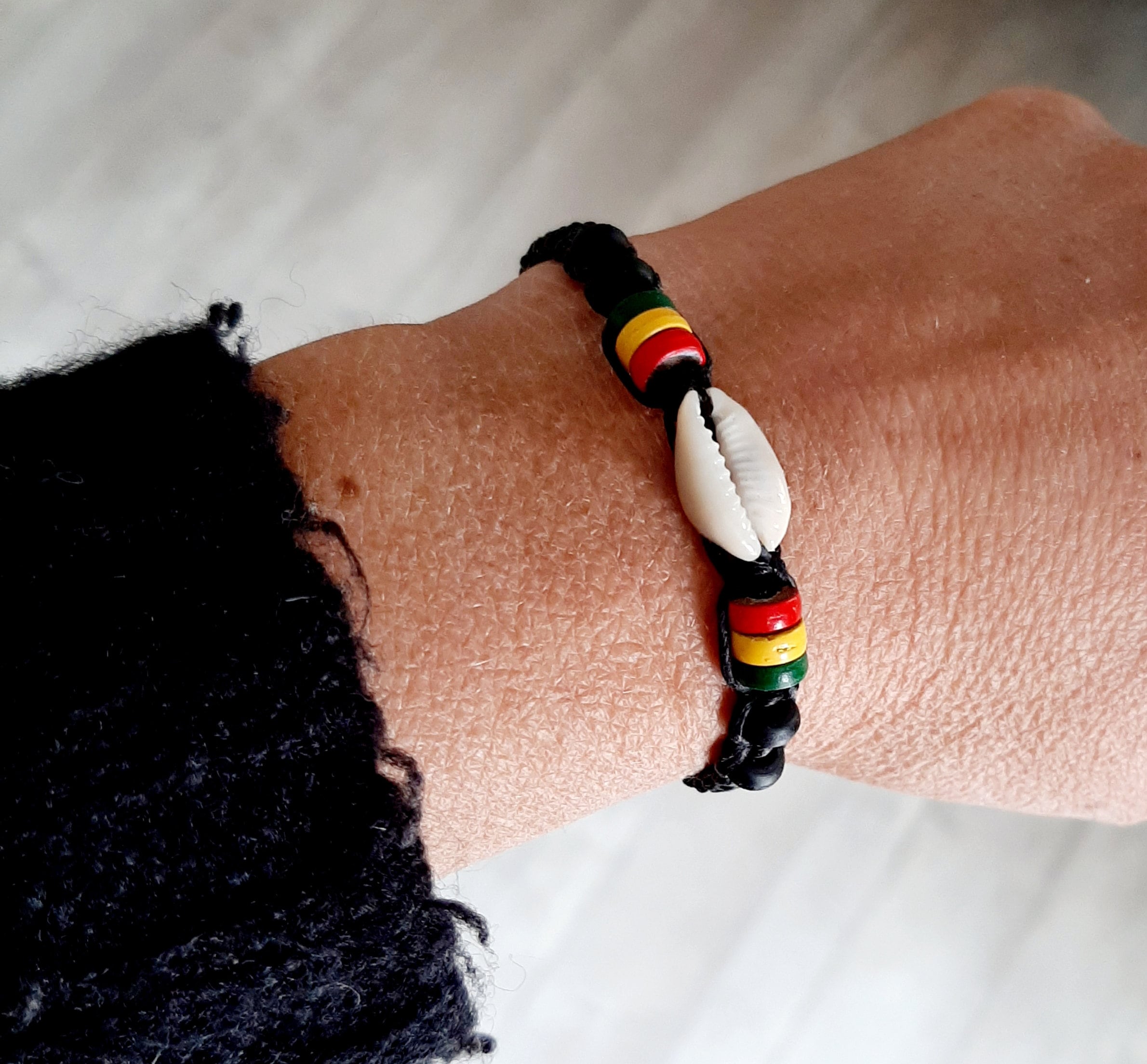 Brazilian Cowrie Cowrie Bracelet for Men and Women Rasta - Etsy