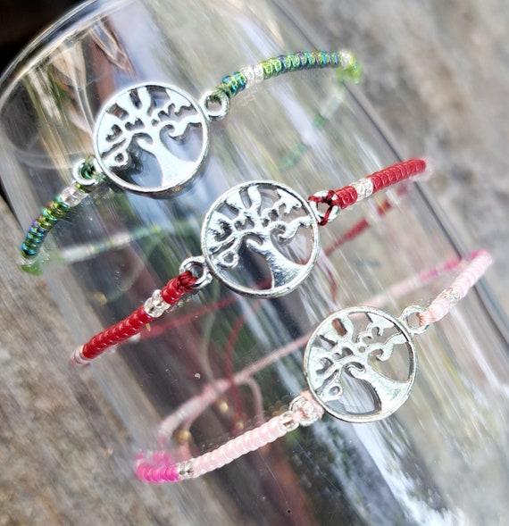 Bracelet Arbre De Vie Pour Homme - Idée Cadeau Noël - Neuf Sans Emballage