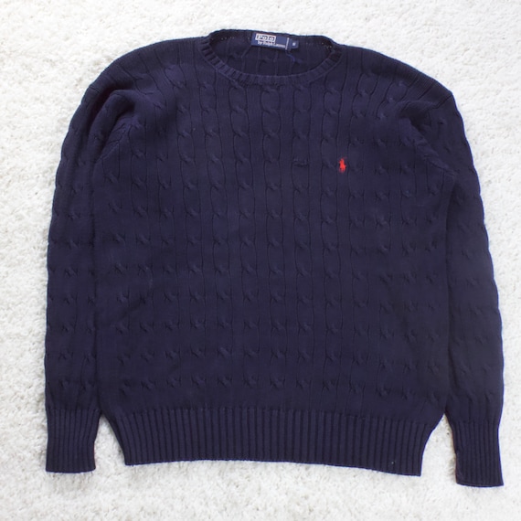 Vintage Polo Ralph Lauren Cable Knit Sweater