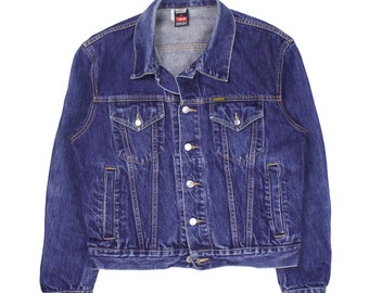 Vintage Diesel Denim Indigo Trucker Jacket