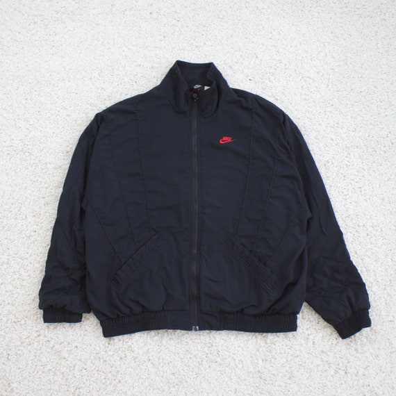 nike flight jacket black