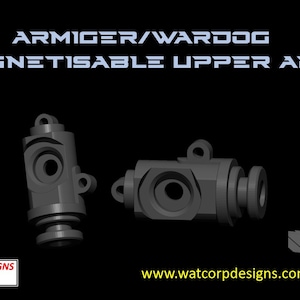 STL - Armiger Wardog magnetisable upper arm