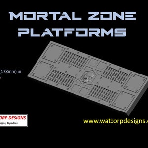 7inch (178mm) Mortal Zone Platform