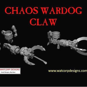Chaos Wardog Claw arm