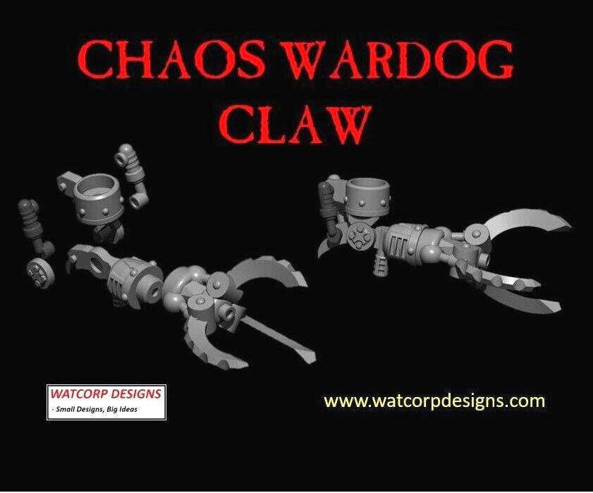 Chaos Wardog Claw arm