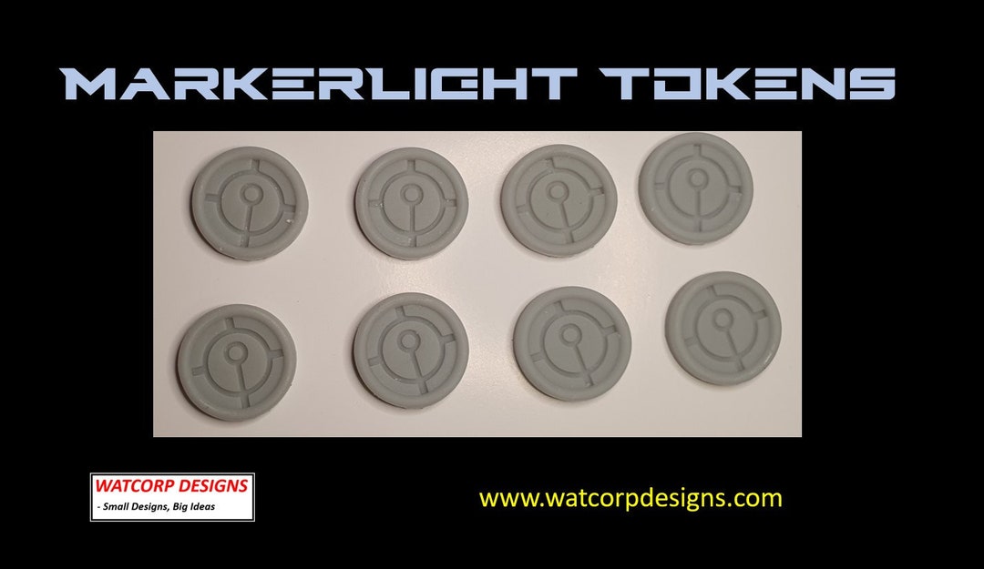Tau Markerlight Tokens Etsy